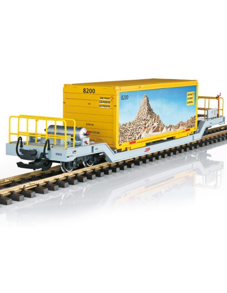 Vagón mercancías portacontenedores